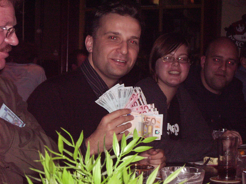 Mr Euro with much money